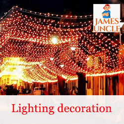 Lighting decoration Mr. Tomas Ansari in Katwa